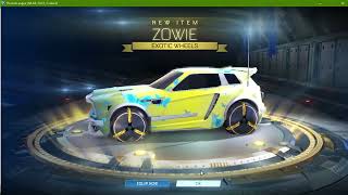 Got Zowie wheel from drop in Rocket League !!