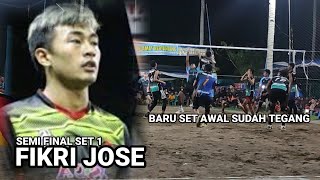 SEMI FINAL SET 1: FIKRI JOSE, PEROTTO, LUVI vs JIMAL, GALIH, IRWAN