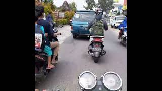 BERANGKAT KESEKOLAH BARENG PCX150 || RIDING SANTUYYY