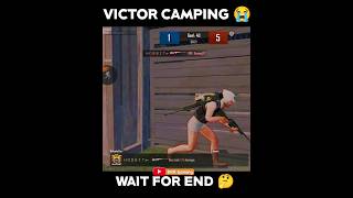 Wait For Victor Camping 🥸 | Camper Victor 🤔 #shorts #shortsfeed #bgmi #pubg #viral