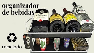 Como Hacer un ORGANIZADOR DE VINOS Reciclado! ♻️