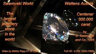 The largest jewellery in the world Crystal by D  Swarovski Wattens Austria 07 06 2009