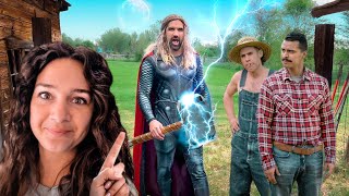 My husband plays THOR | Behind the Scenes 🎥