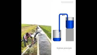 Siphon for irrigation | Siphon principle - Amazing Technology and Machines