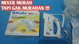 UNBOXING MIXER MIYAKO HM-620 | COCOK BANGET UNTUK PEMULA NIH‼️🎂🥮🍰🥧