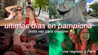 me voy de Pamplona y me regreso a Perú II vlog de mis últimos dias