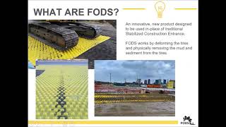 FODS Trackout Control Mat System Webinar