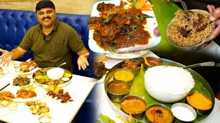 காரைக்குடி கருப்பையாவின் செட்டிநாடு meals & NALLI masala | Airport பக்கம் ஒரு தரமான spot