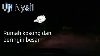 Uji Nyali Tiap hari pulang kerumah melewati jalan seperti ni 😱