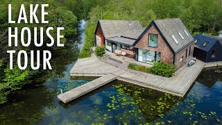 Inside Stunning Lake House In Norfolk! Full Home Tour!