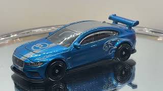 John316diecast HOT WHEELS Jaguar XE SV Project 8 Blue Car Fast & Furious Full Force  2020