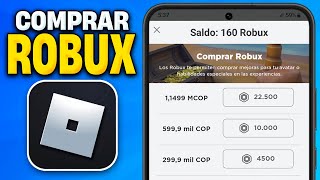 Cómo COMPRAR ROBUX en Roblox 2024 | Desde El Celular