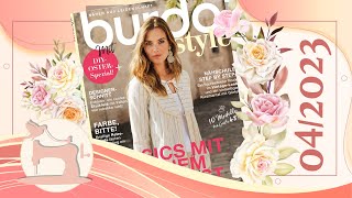 DIY | Burda Style Sewing Patterns 4/2023 | Spring Collection | DIY einfach kreativ ☁️🌷🌼🐝