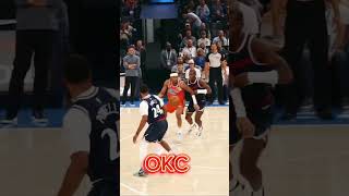 Oklahoma CityThunder⚡️⚡️⚡️ #basketball #nbahighlights #okcthunder #ytshorts