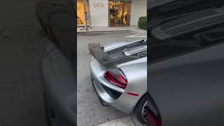 BILLIONAIRE GIL DEZER DRIVES PORSCHE 918 SPYDER !!!! #carreragt #hamiltoncollection #straightpipe