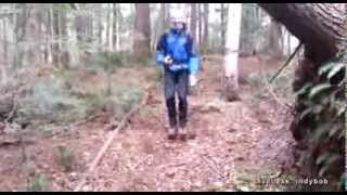 Canadian rambler stumbles upon a forest floor that bounces