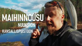 Maihinnousu Nuuksion kansallispuistoon