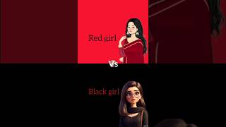 Red girl vs black girl #trending #shortsfeed #viralvideos #shorts #shortvideos