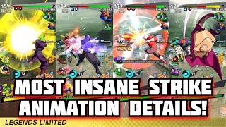 Most Insane Strike Animation Details In Dragon Ball Legends