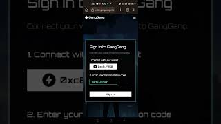 GangGang Airdrop joining process 🤑 BNB chain supported Project 🤑 Don't miss ‼️