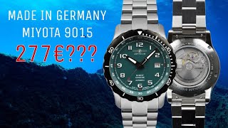 Lo Sapevate? C'è un un diver fatto in Germania che monta Miyota 9015 e l'ho comprato ad appena 277€!