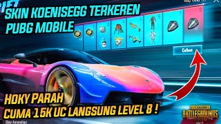 Gacha Skin Koenigsegg PUBG Mobile New Car Skin Koenigsegg - Koenigsegg jesko PUBG Mobile Hokiiiii !!