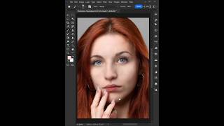 How To Remove Red Patches On Skin Shorts Adobe Photoshop Tutorial #photoshop #photoediting #shorts