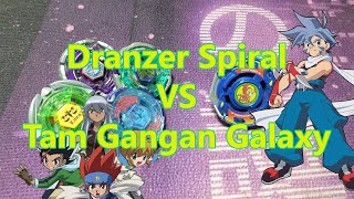 Dranzer S (Kai Hiwatari)vs Team gangan galaxy - Cross gen battle Beylbade X vs Metal fight beyblade