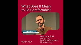 What Does It Mean to Be Comfortable