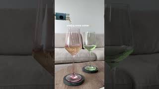 coloured wine glasses 💕🍷 #homedecor #wineglass #musthaves