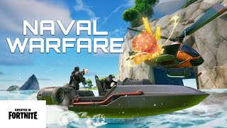 Naval Warfare with Unlimited Ammo - UEFN Trailer