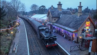 SVR - 2021 Santa Specials, Steam In Lights & a Footplate ride!