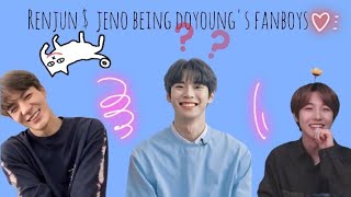 Doyoung loving his two favourites || jeno & renjun || NoRenDo