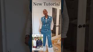 Denim Jacket pattern hack on my Channel.