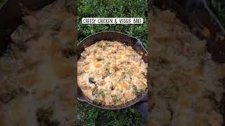 Cheesy Chicken & Veggie Bake #keto