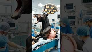 Doctors save pregnant mare #horse #mare #pregnant #humanity #helptheanimals #horselover #foal