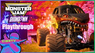 Monster Jam Showdown | MEGALODON CHOMPS the Competition | Full Tour Playthrough | Let's Play | Pt 6