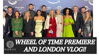 Wheel of Time Premiere and London VLOG! - Cast Interviews and Behind the Scenes!