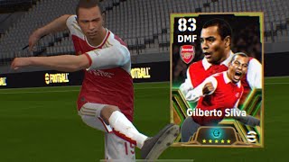 Gilberto Silva. Arsenal Epic card 101