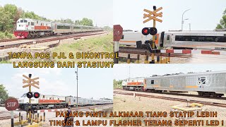 TANPA POS PJL & TIANG STATIP PALANG PINTU ALKMAAR TINGGI! JPL 31 Dekat Stasiun Pringkasap Subang