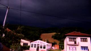 Lightning Flash At Night + Slow Motion