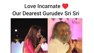 Love Incarnate ♥️Our Dearest @Gurudev Sri Sri Ravi Shankar ji from Bhaav Summit 2024 in Bangalore