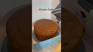 German Fudge By Layers | Review | Best Cake | #layers  #cake #layersbakeshop #germanfudge