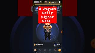 2 august hamster daily cipher code | today's  hamster Kombat daily morse code 2 august