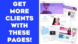 Client Attracting Pages for Your Coaching Website