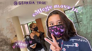 moving into college during a PANDEMIC?? (georgia tech industrial design student)