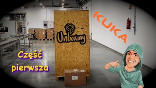 [1/2] Wesoły UNBOXING celki edukacyjnej z robotem KUKA!