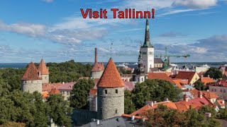 Old Tallinn. Vana Tallinn. Downtown. Architecture, streets and city life. What to See in Tallinn №2