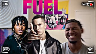 HE'S 50 AND STILL GREAT!!! | EMINEM FEAT. JID "FUEL" [OFFICIAL LYRIC VIDEO] | REACTION