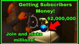 *LIVE* HELPING SUBSCRIBERS GET MONEY IN GTA 5! JOIN UP!